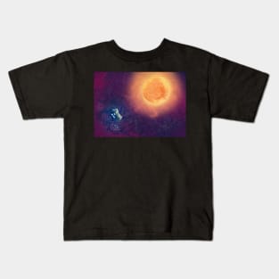 Tardis in space Kids T-Shirt